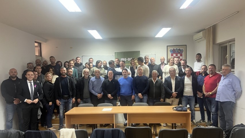 IDS u Poreču obavio unutarstrančke izbore. Roland Kosinožić ponovno izbran za predsjednika!